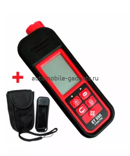 Толщиномер лакокрасочных покрытий Etari ЕТ 555 по черным и цветным металлам с самокалибровкой