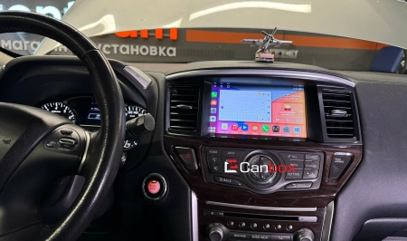 Штатная магнитола Nissan Pathfinder 4 2012-2020 (Тип C, для авто с кнопкой APPS) Canbox GT9-2618 2/32 Android 10 (IPS, DSP, CarPlay)