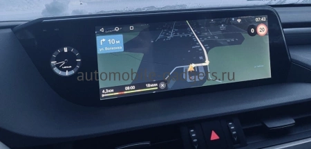 Carsys LES-M2 Монитор 12.3" для Lexus ES 2018+ (вместо штатного 8" экрана) на Android 10, SIM-слот, 8ГБ-128ГБ 