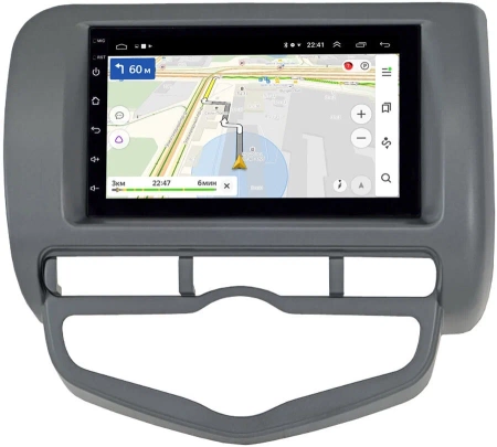 Магнитола в штатное место 2 din Honda Jazz I 2001-2008 (с климатом) (левый руль) OEM на Android 10 (CarPlay, AHD, 1/32) (RK7-RP-11-385-259)