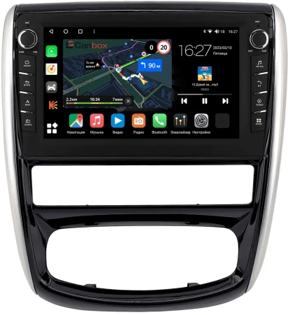 Штатная магнитола Canbox M-Line 7831-9-1346 для Nissan Terrano 3 2014-2022 (глянцевая) на Android 10 (4G-SIM, 2/32, DSP, IPS) С крутилками