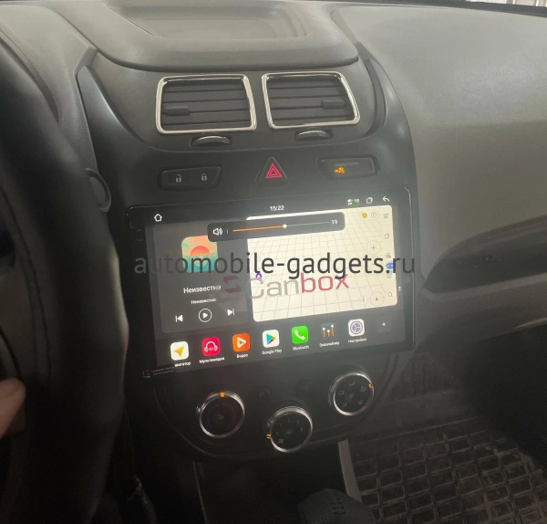 Штатная магнитола Canbox Logic-i3 2K 5724-10-0126 для Chevrolet Cobalt 2 2011-2024 (черная) на Android 11 (4G-SIM, 4/64, DSP, 360, QLed)