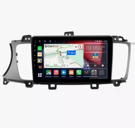 Штатная магнитола Canbox H-Line 3792-9-2247 для Kia Cadenza, K7 (VG), Quoris 2012-2018 на Android 10 (4G-SIM, 4/64, DSP, QLed)
