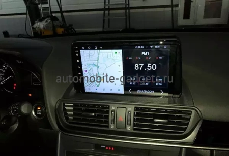 NaviPilot DROID10 ULTRA MAX штатная магнитола для Mazda CX-4 2016+ на ANDROID 12 с 8Gb, DSP, 4G