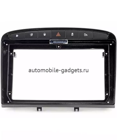 Incar RFR-FC244 Переходная рамка для установки магнитолы 9 дюймов Peugeot 308 (2008-2014), 408 2010+
