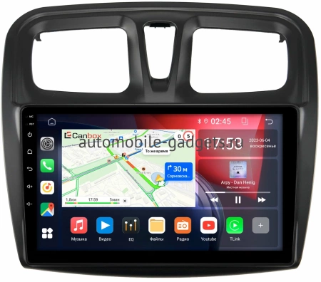 Renault Logan 2, Sandero 2 (Stepway) 2012-2022 (10 дюймов) Canbox GT10-1090 2/32 Android 10 (IPS, DSP, CarPlay) Renault Logan 2, Sandero 2 (Stepway) 2012-2022 (10 дюймов) Canbox GT10-1090 2/32 Android 10 (IPS, DSP, CarPlay)
