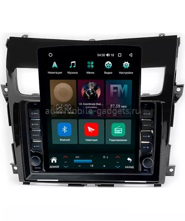 Carmedia OL-1665-12-D ("Тесла-стиль") магнитола для Nissan Teana (L33) 2014+ на Android 10 с 4Гб и DSP
