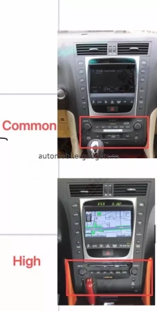 Carmedia ZF-1252H-Q6 ("Тесла-Стиль") штатная магнитола для Lexus GS 2004-2011 на Android 11 c 8GB, DSP, 4G