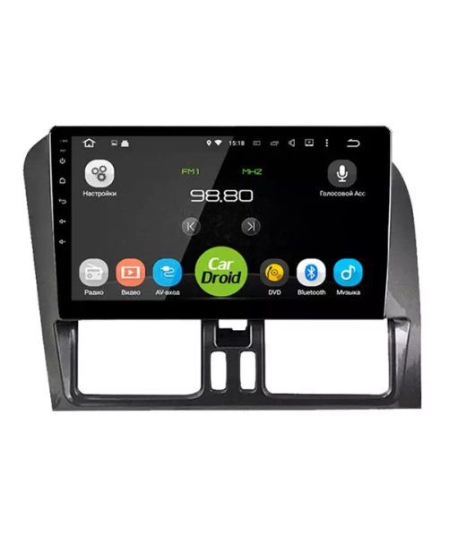 Roximo CarDroid RD-3803F Штатная магнитола для Volvo XC60 2008-2017 на Android 10 с 4GB, DSP