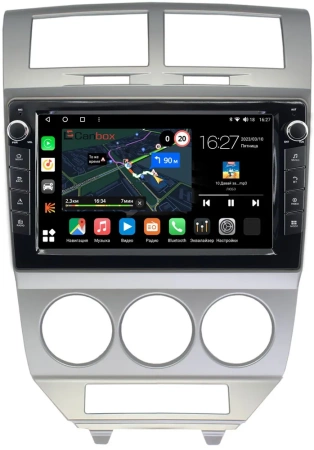 Штатная магнитола Dodge Caliber 2006-2009 Canbox M-Line 7825-10-721 на Android 10 (4G-SIM, 2/32, DSP, QLed) С крутилками