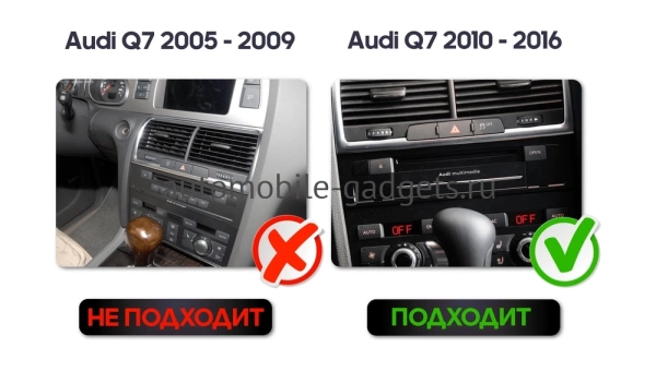 Carmedia OL-3066-OL-1023-T-3GH монитор 12,3" для Audi Q7 2009-2015 (MMI 3G) на Android 11 с 8GB, 4G