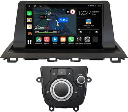 Штатная магнитола Mazda 3 (BM), Axela 3 2013-2019 Canbox M-Line 4544-9-781 на Android 10 (4G-SIM, 2/32, DSP, QLed)