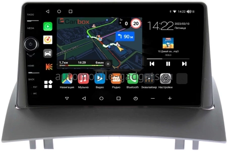 Renault Megane 2 2002-2009 Canbox M-Line 7840-9231 на Android 10 (4G-SIM, 2/32, DSP, QLed) Renault Megane 2 2002-2009 Canbox M-Line 7840-9231 на Android 10 (4G-SIM, 2/32, DSP, QLed)