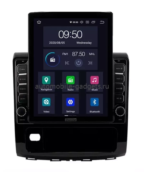 Carmedia OL-1802-12-D ("Тесла-стиль") магнитола для Haval H9 2014+ на Android 10 с 4Гб и DSP