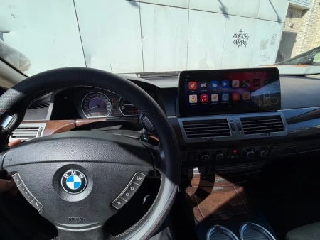 Штатная магнитола BMW 7 (E65/E66) 2001-2008 10.25 дюйма Canbox GTR-4025-0277 на Android 10 (CarPlay, 4/64, DSP, QLed) Audi Style