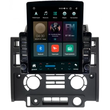 Штатная магнитола Land Rover Defender 2007-2016 Canbox M-Line 5610-9-013 на Android 10 (4G-SIM, 2/32, DSP, QLed, Tesla)