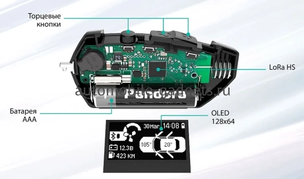 Автосигнализация Pandora VX 3100 v2 с автозапуском, LTE, Bluetooth 5.0, LORA Автосигнализация Pandora VX 3100 v2 с автозапуском, LTE, Bluetooth 5.0, LORA