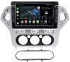 Штатная магнитола Canbox M-Line 7825-1017 для Ford Mondeo 4 2006-2010 (серебро) на Android 10 (4G-SIM, 2/32, DSP, QLed) С крутилками
