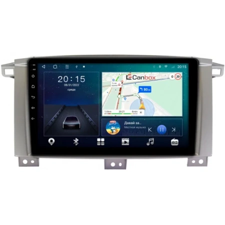 Toyota Land Cruiser 105 2002-2008 Canbox L-Line 4167-9121 на Android 10 (4G-SIM, 3/32, TS18, DSP, QLed) (для авто с МКПП)
