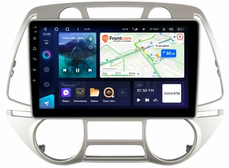 Штатное головное устройство Hyundai i20 2008-2012 (с климат-контролем) Teyes X1 4G 4/64 9 дюймов RM-9-677 на Android 10 (4G-SIM, DSP)