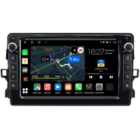 Штатная магнитола Canbox M-Line 7821-9427 для Toyota Auris 2006-2012 на Android 10 (4G-SIM, 2/32, DSP, IPS) С крутилками