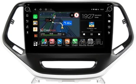 Jeep Cherokee 5 (KL) 2013-2024 Canbox M-Line 7805-10-811 на Android 10 (4G-SIM, 2/32, DSP, QLed) С крутилками
