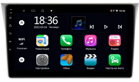 Штатная магнитола Subaru Impreza II, Impreza WRX II, Impreza WRX STi 2000-2007 OEM MT9-9381 2/32 Android 10 CarPlay