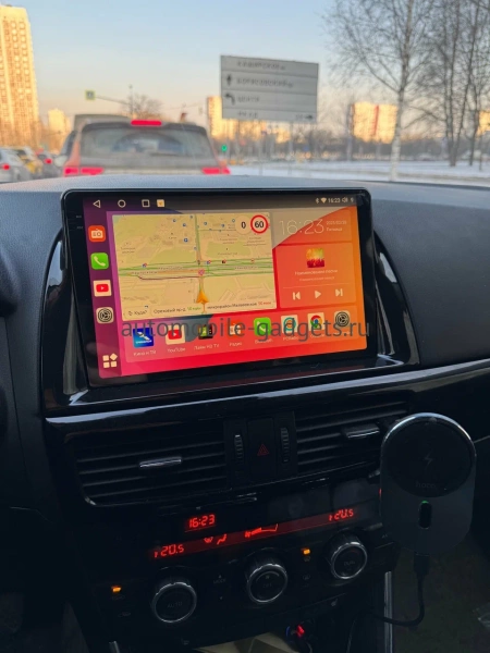 Штатная магнитола Canbox EVO 2K 5830-10-194 для Mazda CX-5, 6 (GJ) 2011-2017 на Android 14 (4G-SIM, 12/256, DSP, QLed, AI, 360)