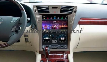 Carmedia ZF-1303L-Q ("Тесла-стиль") штатная магнитола для Lexus LS460 (2006-2009) на Android 11 с 8GB, DSP, 4G
