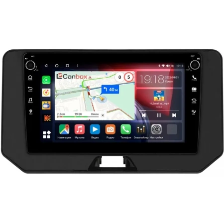 Штатная магнитола Canbox H-Line 7828-10-2379 для Toyota Harrier 4 (XU80) 2020-2024 на Android 10 (4G-SIM, 6/128, DSP, QLed) С крутилками