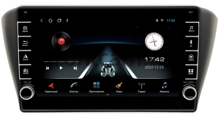 Skoda Fabia 3 2014-2018 (черная) Canbox BGT9-571 2/32 Android 10 (IPS, DSP, CarPlay)