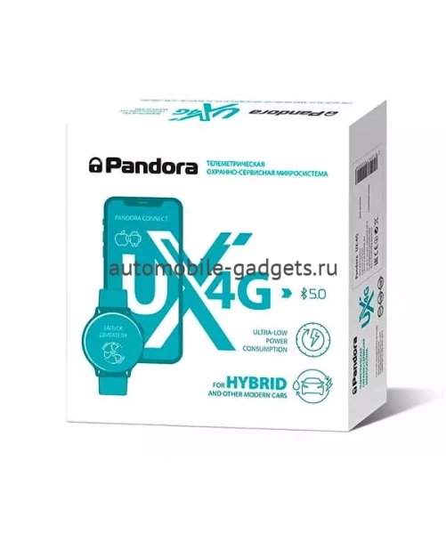 Pandora UX-4G Автосигнализация