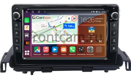 Штатная магнитола Lexus HS 250h 2009-2012 (Тип 1) Canbox H-Line 7822-9-0129 Android 10 (4G-SIM, 4/32, DSP, IPS) С крутилками
