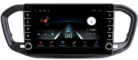 Штатная магнитола Canbox BGT9-9820 для Lada Vesta (NG), Aura 2024-2025 (черная, матовая) на Android 10 (IPS, DSP, CarPlay)
