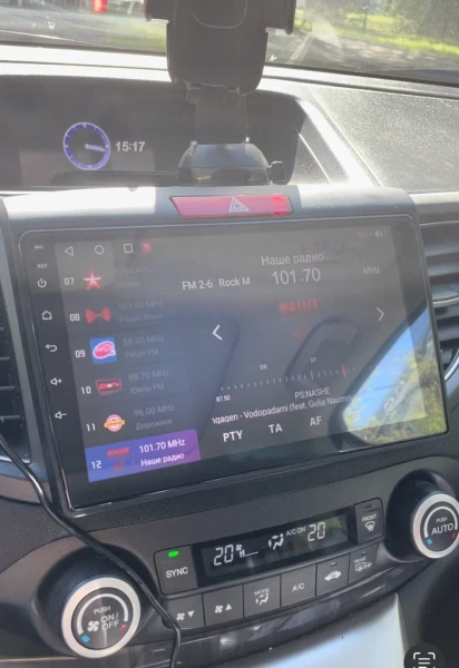 Carmedia SF-9641-PH-9009-12256-TS20 штатная магнитола для Honda CR-V 2012-2017 на Android 13 c 12GB, DSP, 4G