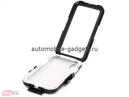 DRCXRIPHONE Водонепроницаемый чехол/ держатель для iPhone XR на велосипед и мотоцикл (черный)