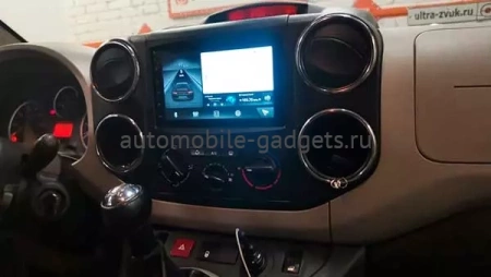 Магнитола в штатное место 2 din Peugeot 3008, 5008, Partner 2, 207, 307, Expert 2 2007-2016 Canbox M-Line 9863-RP-PG307-64 на Android 10 (4G-SIM, 2/32, DSP)