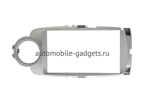 Штатная магнитола Canbox EVO 2K 5833-9245 для Toyota Vitz 3 (XP130), Yaris 3 2010-2017 (правый и левый руль, серая) на Android 14 (4G-SIM, 16/512, DSP, QLed, AI, 360)