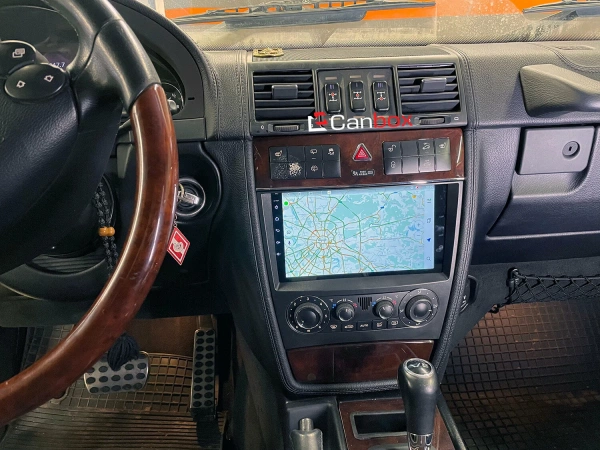 Штатная магнитола CarMedia OL-9987-PH-9009-6128-2K-TS20 для Mercedes-Benz C (w203) 2004-2008, CLC 2008-2011, CLK (w209) 2005-2010, G (w463) 2006-2012 на Android 13 (4G-SIM, 6/128, DSP, QLed)