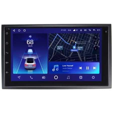 Магнитола в штатное место 2 din Volkswagen Bora, Golf IV, Jetta, Passat (B5,B5+), Polo III-IV, Sharan, Transporter, Caravelle 03-09 Teyes CC2 PLUS 4/64 7 дюймов RP-UNIV-192 на Android 10 (4G-SIM, DSP)