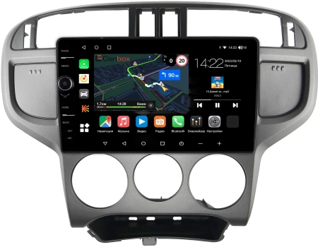 Штатная магнитола Canbox M-Line 7840-9-073 для Hyundai Matrix 2001-2008 на Android 10 (4G-SIM, 2/32, DSP, QLed)