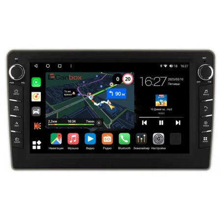 Штатная магнитола Nissan Cube 3 (Z12) 2008-2020 (правый руль) Canbox M-Line 7835-10-351 на Android 10 (4G-SIM, 2/32, DSP, QLed) С крутилками