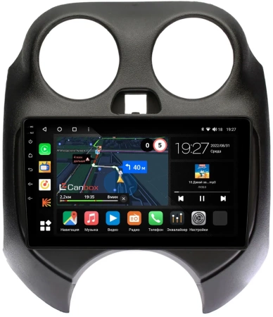 Nissan March (K13) 2010-2013 Canbox M-Line 4544-9100 на Android 10 (4G-SIM, 2/32, DSP, QLed)