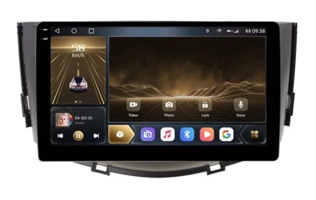 Carmedia OL-9811-P-2K штатная магнитола для Lifan X60 2011-2016 на Android 12 c 4GB, DSP, 4G