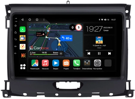 Штатная магнитола Canbox M-Line 4544-9-0930 для Ford Ranger 4 2015-2022 на Android 10 (4G-SIM, 2/32, DSP, QLed)