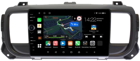 Peugeot Traveller, Expert 3 2016-2024 Canbox M-Line 7840-9296 на Android 10 (4G-SIM, 2/32, DSP, QLed)