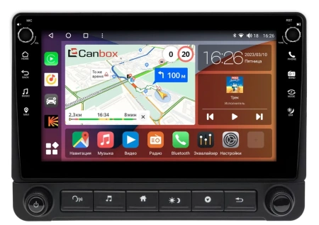 Honda Vezel 2013-2021 Canbox M-Line 7801-9-0244 на Android 10 (4G-SIM, 2/32, DSP, IPS) С крутилками
