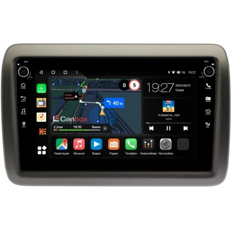 Штатная магнитола Toyota Crown (S170) 1999-2007 Canbox M-Line 7825-10-1188 на Android 10 (4G-SIM, 2/32, DSP, QLed) С крутилками