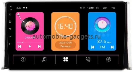 Toyota RAV4 5 (XA50) 2018-2024, Wildlander 2020-2025 (левый руль) OEM RK10-1097 на Android 10 (CarPlay, AHD, 1/32)