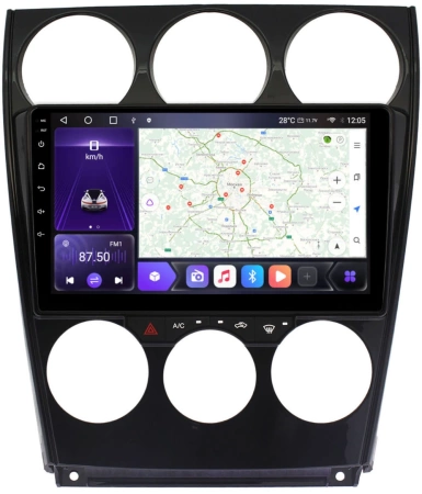 Carmedia SF-9506-C-U штатная магнитола для Mazda 6 (GG), Atenza 2002-2007 на Android 12 c 8GB, DSP, 4G